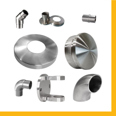 Geländer-Zubehör: Edelstahl