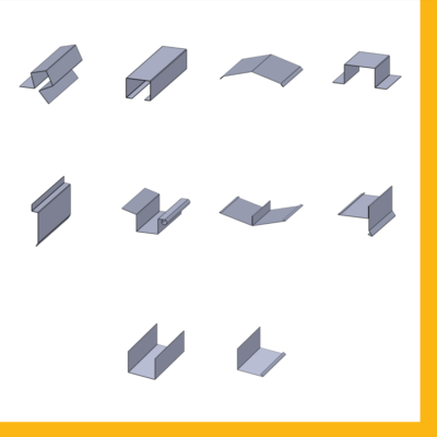 Kantungen und Zuschnitt